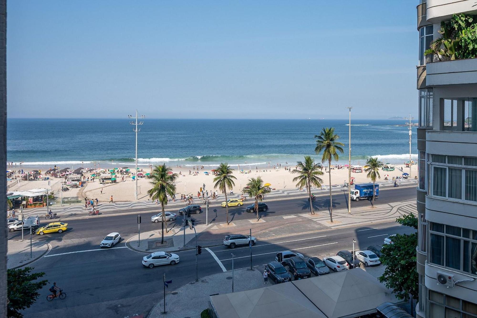 Vista Para A Praia De Copacabana, Quarto E Sala Rio de Janeiro Dış mekan fotoğraf