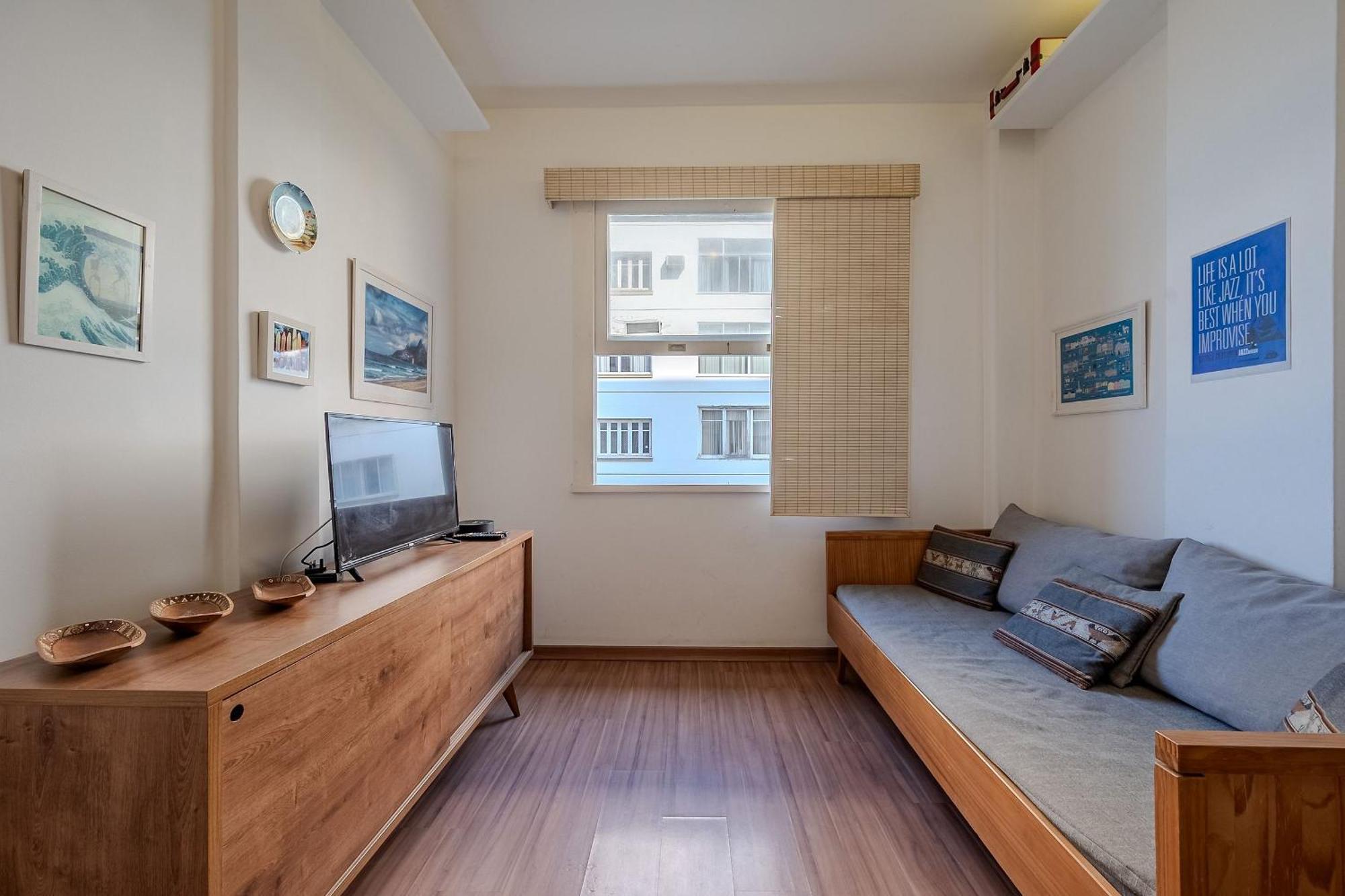 Vista Para A Praia De Copacabana, Quarto E Sala Rio de Janeiro Dış mekan fotoğraf
